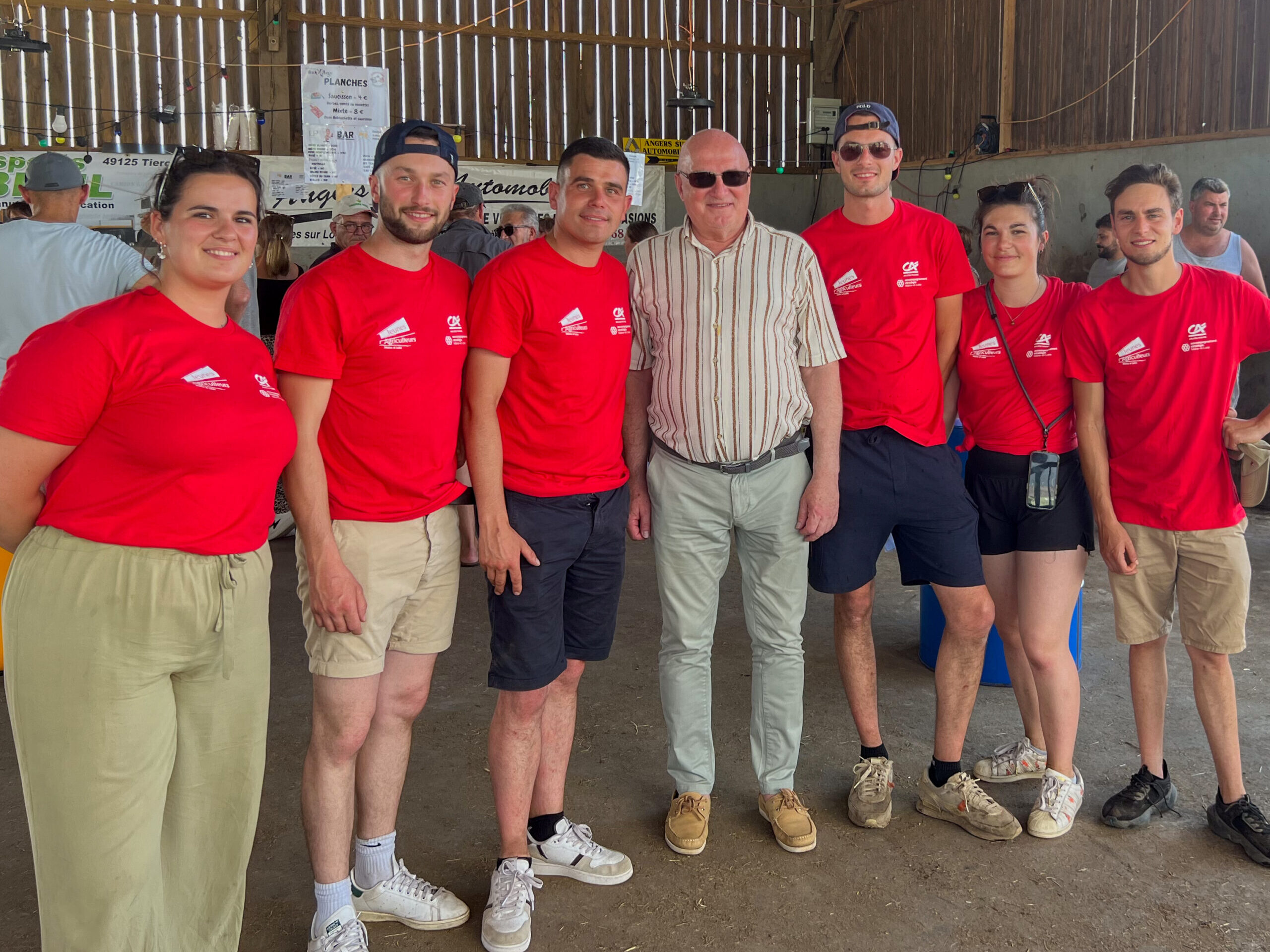 Fermes en Fêtes avec les Jeunes Agriculteurs du 49 à Soucelles