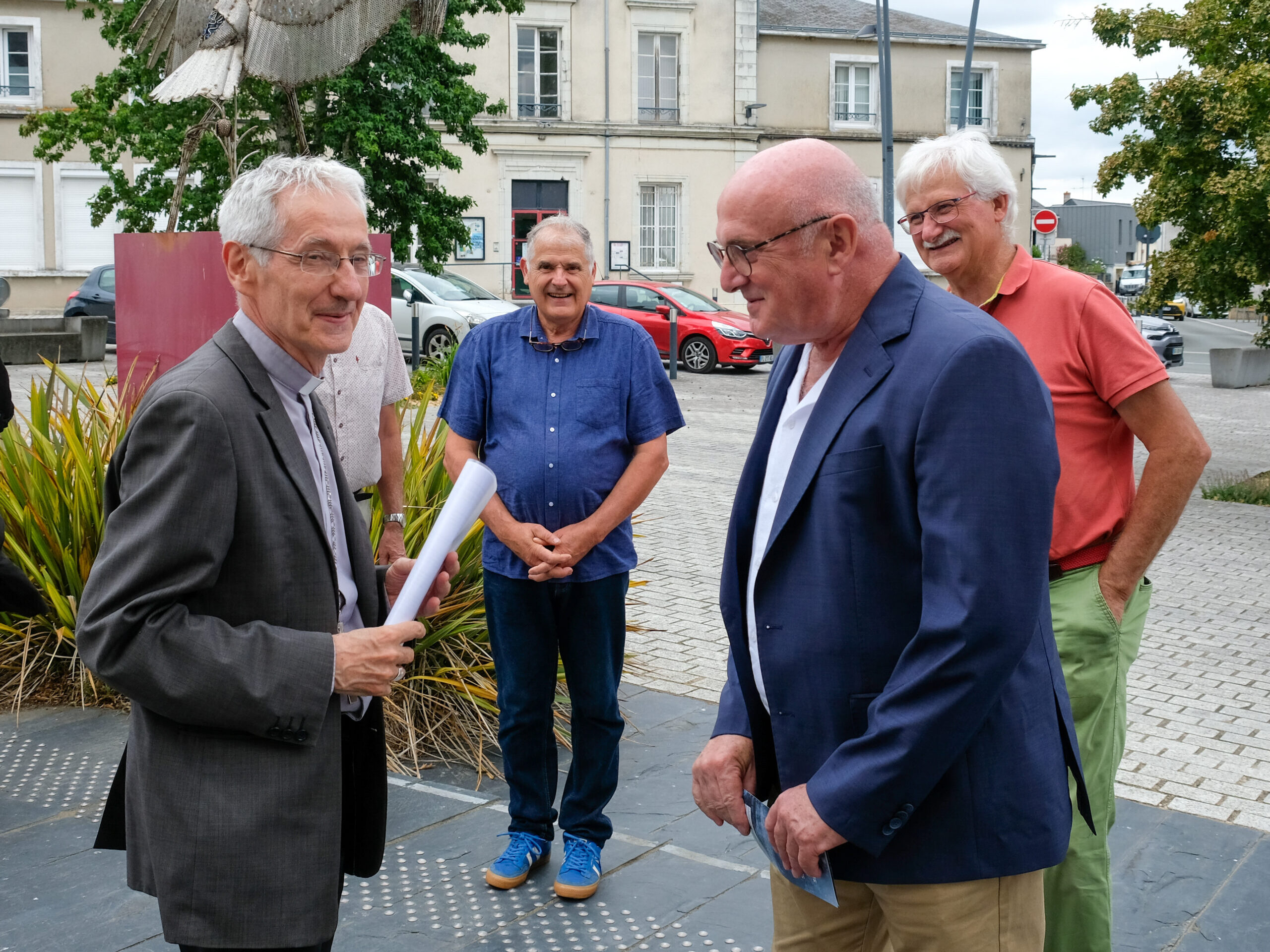 Lancement du parcours « Églises et Perles des 3 rivières » à Écouflant