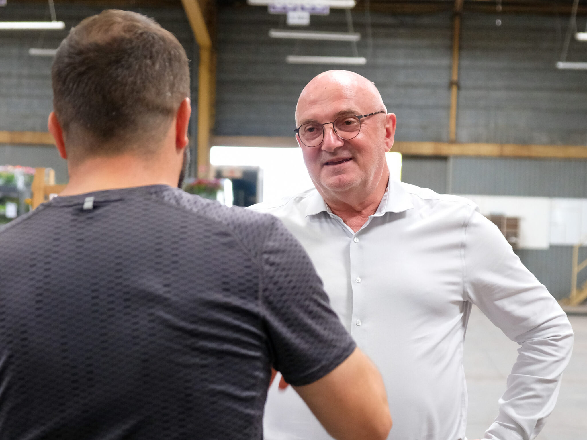 Visite de la coopérative Fleuron d&rsquo;Anjou, aux Ponts de Cé