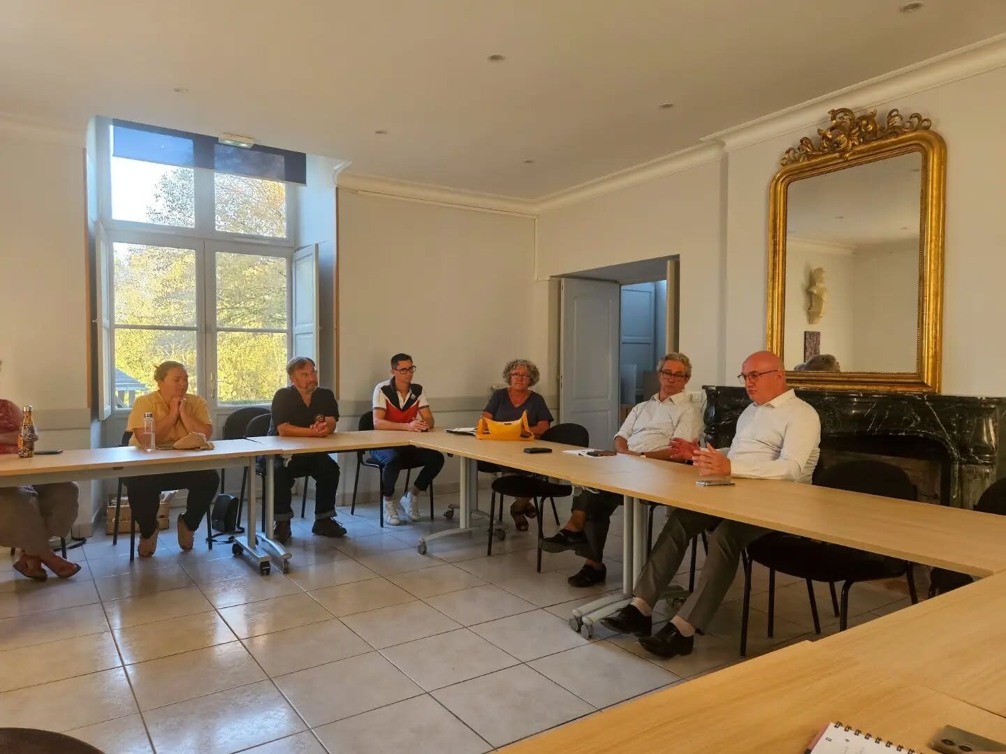 Rencontre avec la nouvelle équipe municipale de Cheffes