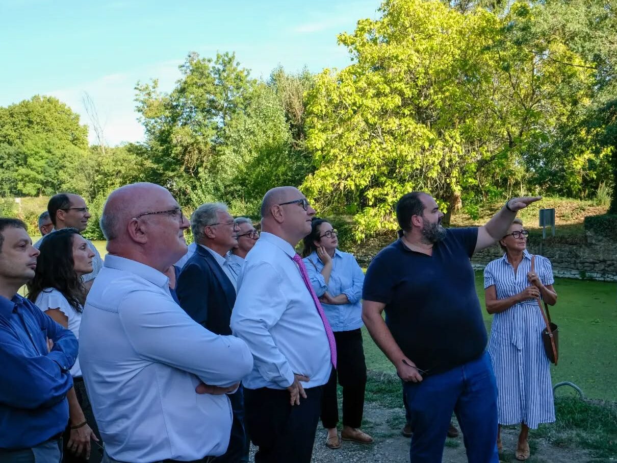 Découverte du projet de campus artistique au Moulin de Cheffes